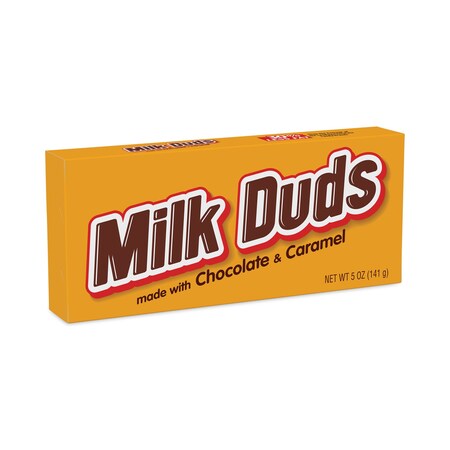 Milk Duds Caramel Chocolate Candy, 5 oz Pack, PK12, 12PK 2152